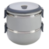 Fiambrera Doble Hermética de 1500 ml | Fiambrera para Trabajo y Picnic (3 Colores)