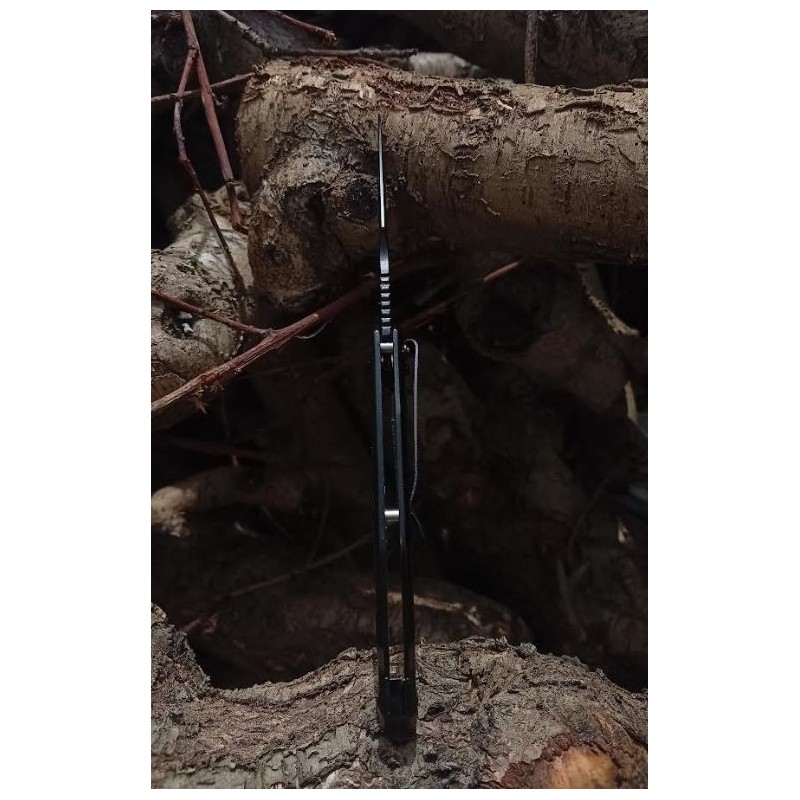 Navaja Deportiva JKR PRO 10009, mango fibra de carbono y G10.
