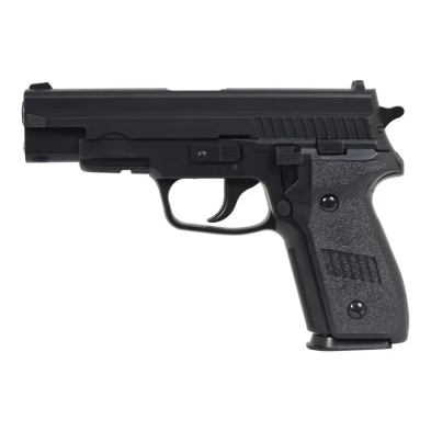 Pistola airsoft de muelle HFC negra (HA 116B) RLM