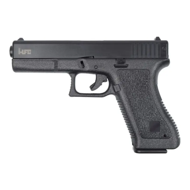 Pistola airsoft de muelle HFC negra (HA 117B) RLM
