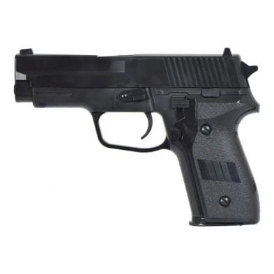 Pistola airsoft de muelle Serie S Negra (S-04) RLM