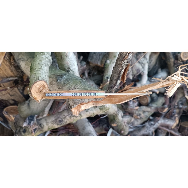 Navaja de bolsillo Valdenguía de olivo.